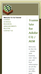 Mobile Screenshot of cqtutorial.com