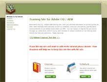 Tablet Screenshot of cqtutorial.com